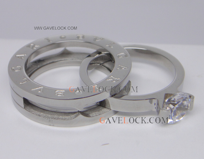 AAA Grade Replica Bvlgari Diamond Ring & Pendant - Hot Sale Silver Ring